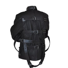 Men’s Real Heavy Duty Leather Straight Jacket