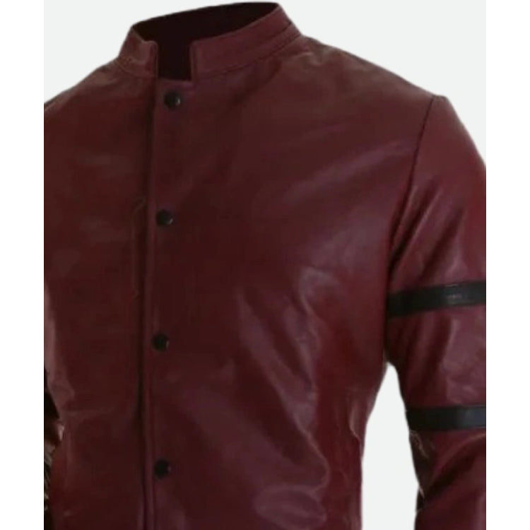 Vin Diesel Fast And Furious Red Leather Jacket